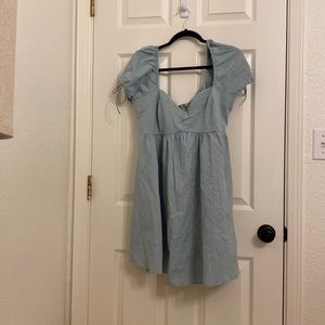 Abercrombie & Fitch Light Blue Mini Dress